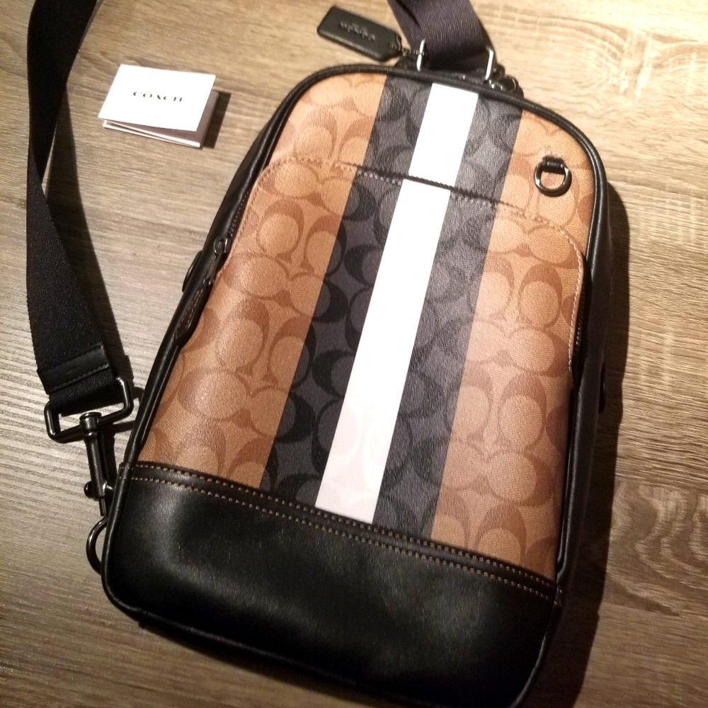 Coach Men's Graham pack Varsity Stripe